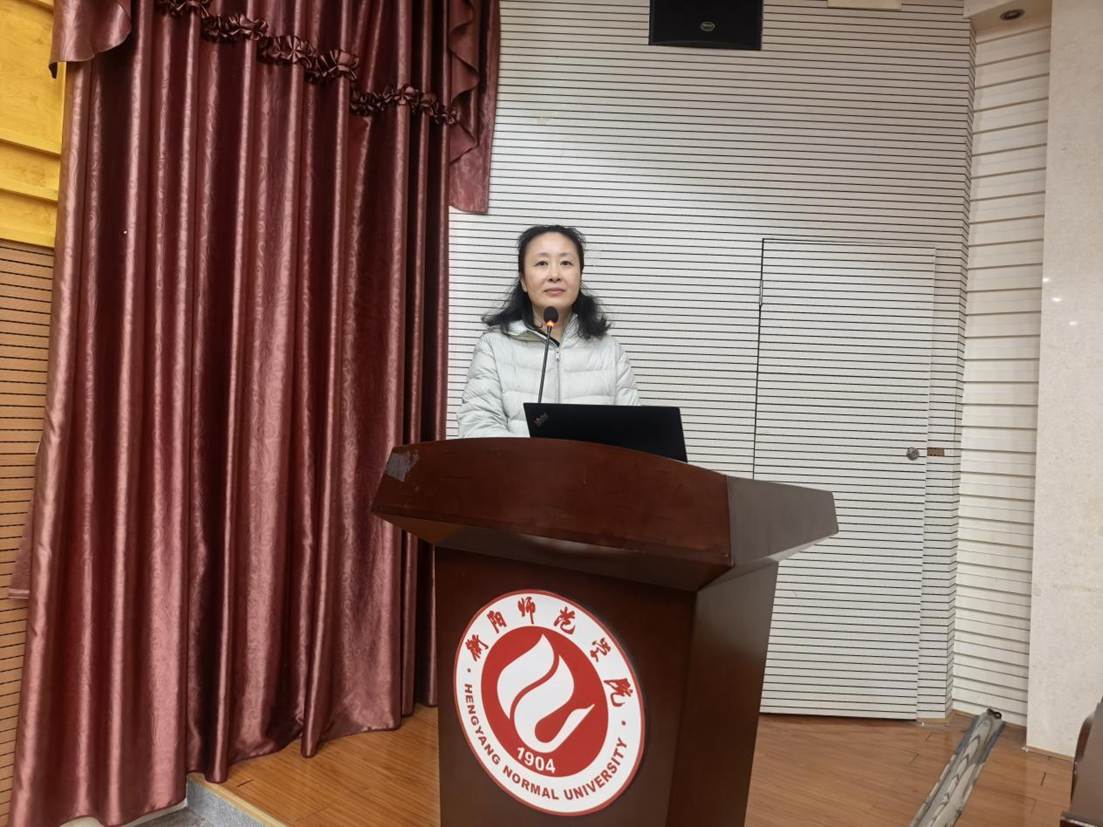 唐平主任作报告